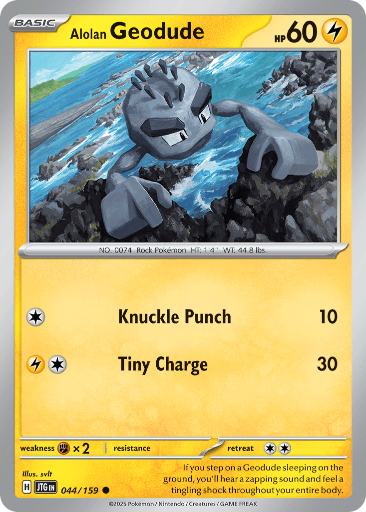 Alolan Geodude Journey Together