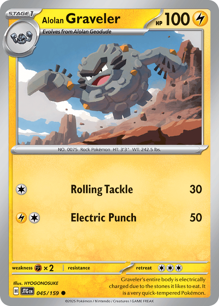 Alolan Graveler Journey Together