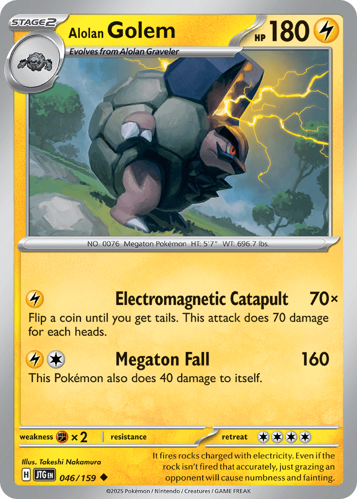 Alolan Golem Journey Together