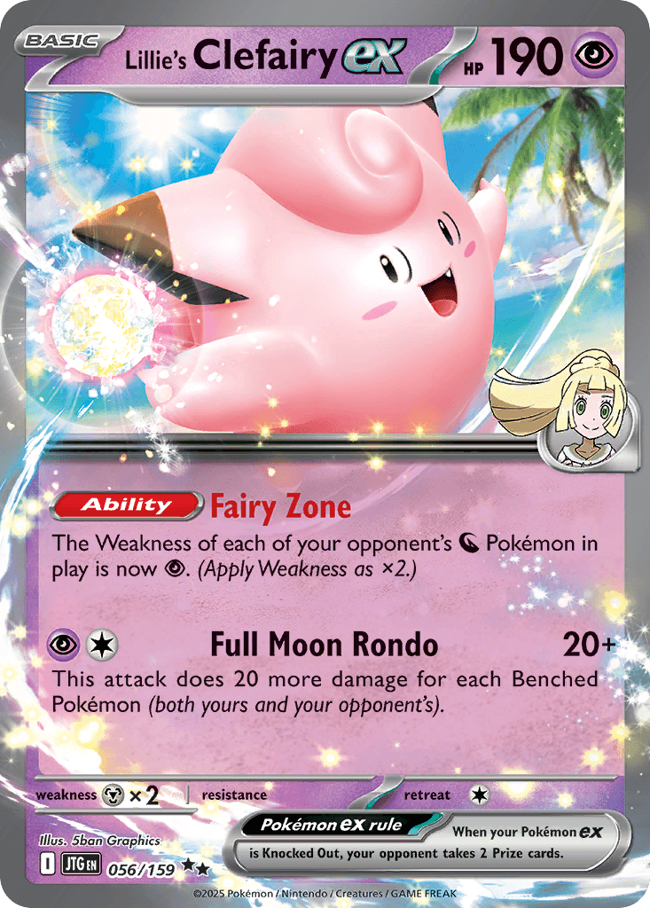 Lillie's Clefairy ex Journey Together
