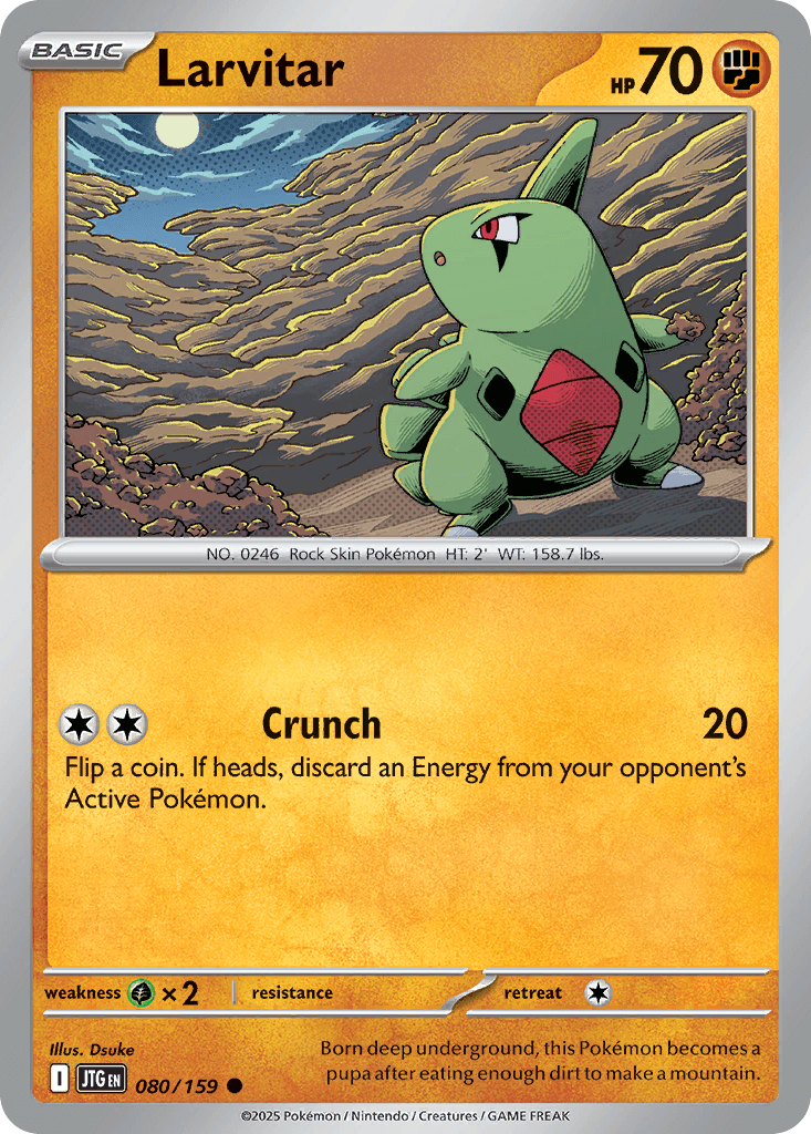 Larvitar Journey Together