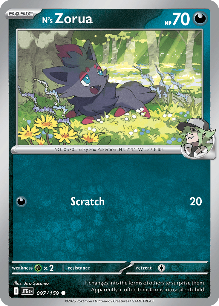 N's Zorua Journey Together