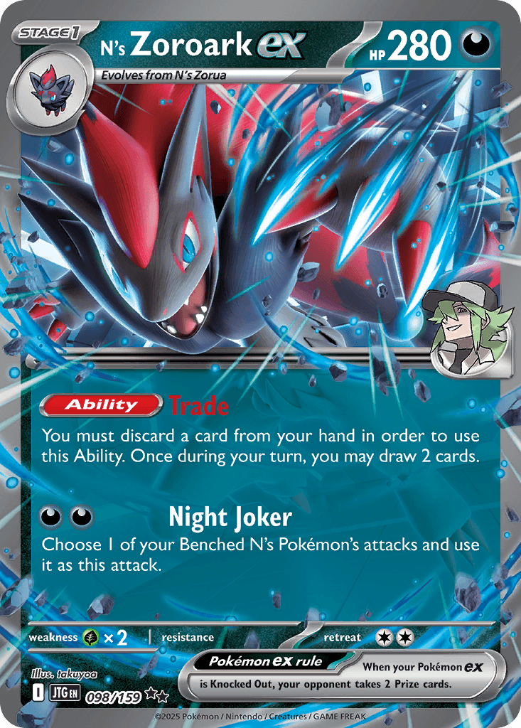 N's Zoroark ex Journey Together