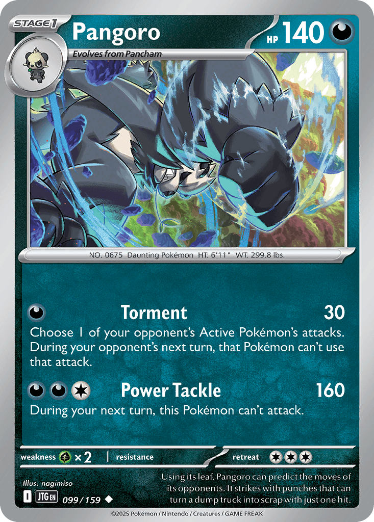 Pangoro Journey Together