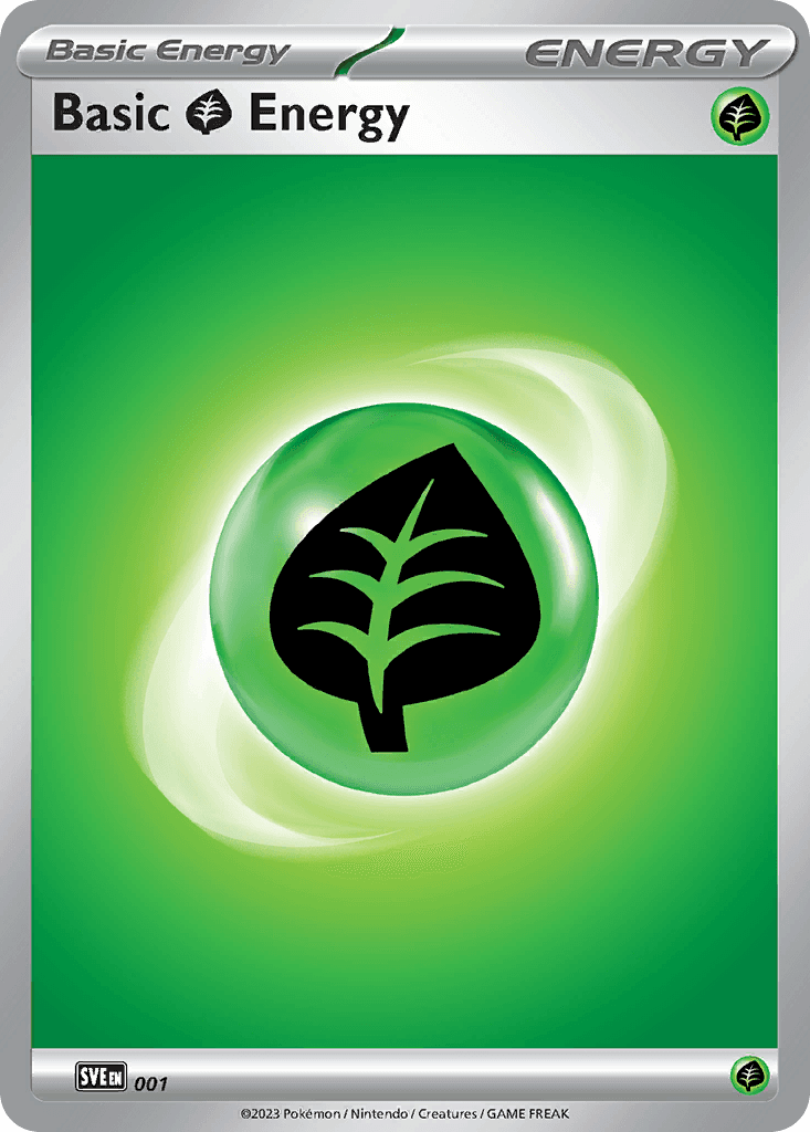 Basic Grass Energy Scarlet & Violet Energies