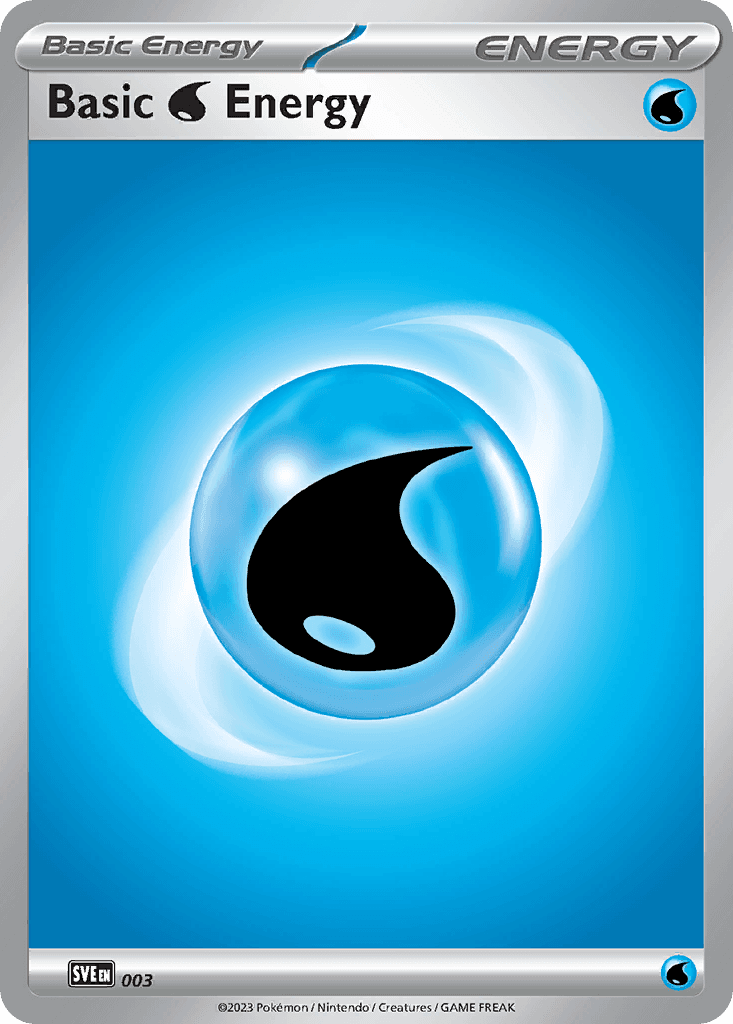 Basic Water Energy Scarlet & Violet Energies