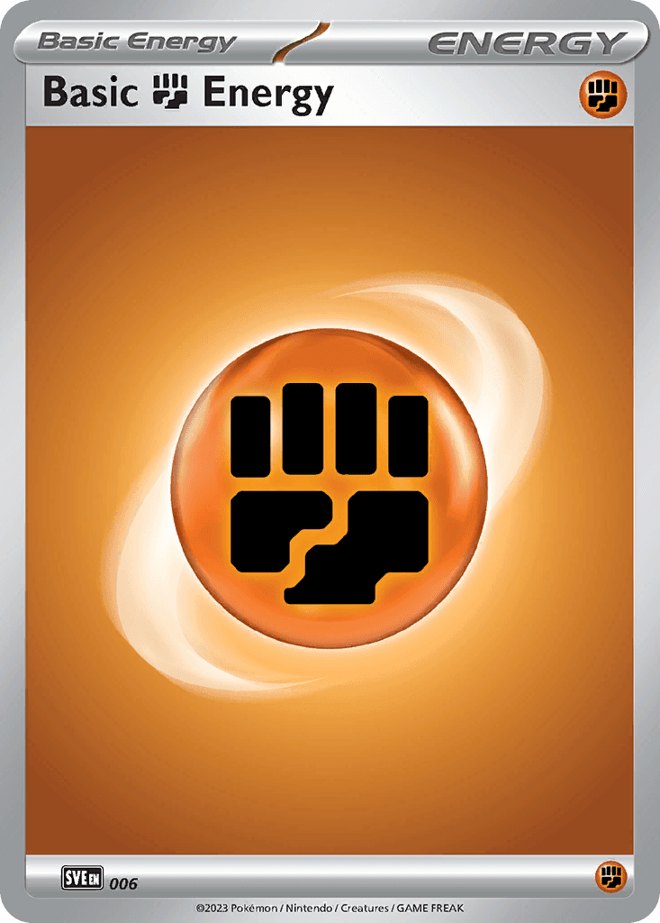 Basic Fighting Energy Scarlet & Violet Energies