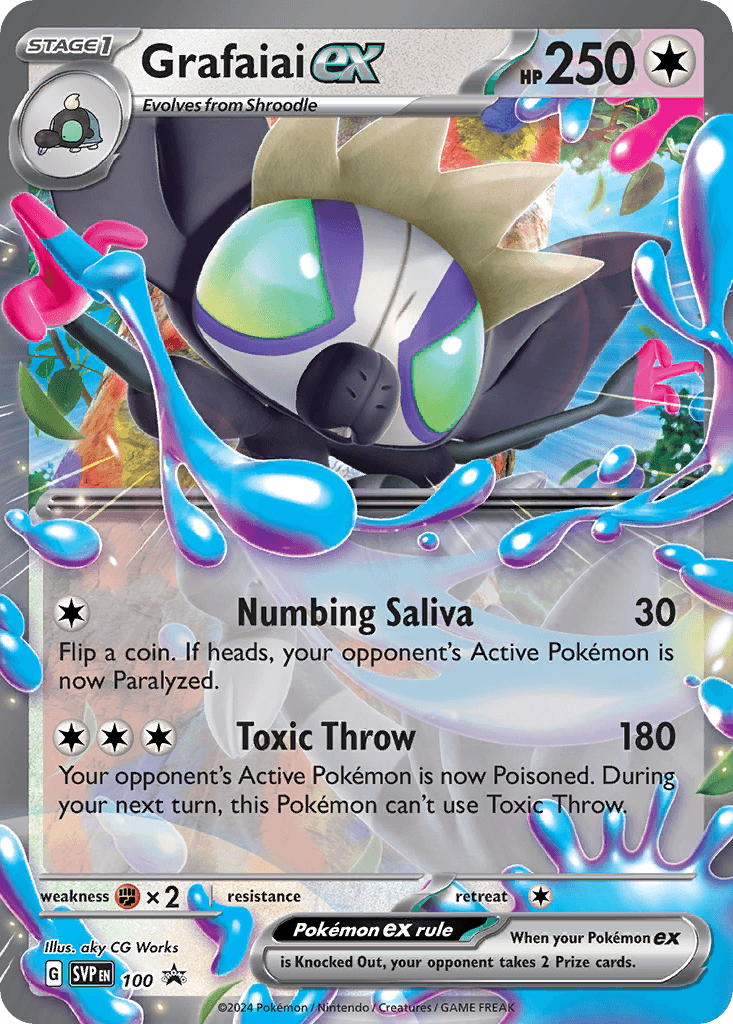 Grafaiai ex Scarlet & Violet Black Star Promos