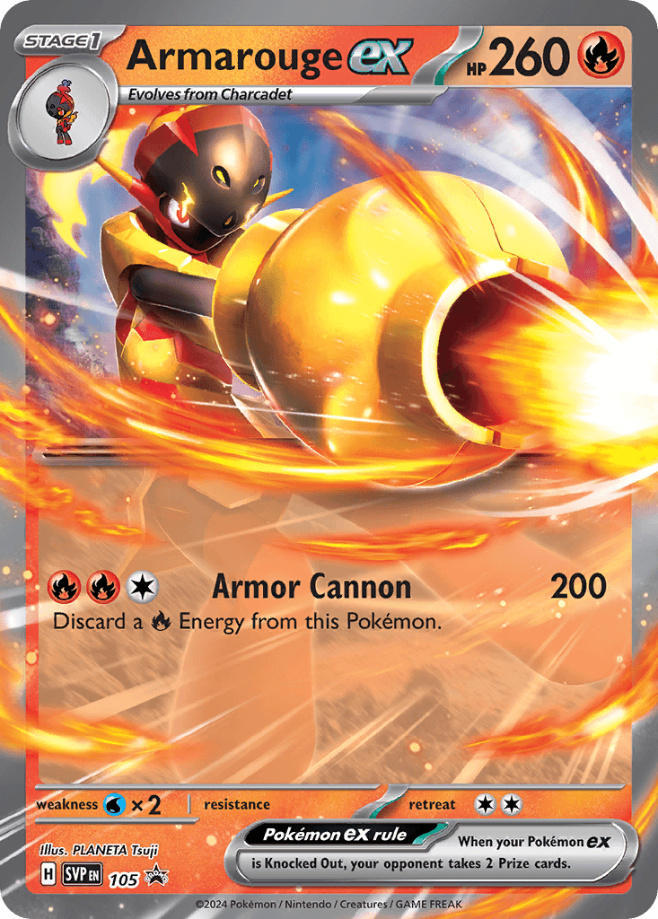 Armarouge ex Scarlet & Violet Black Star Promos