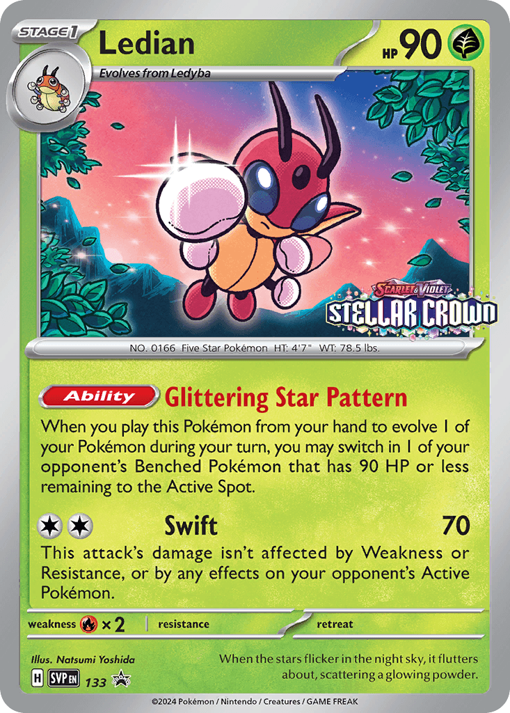 Ledian Scarlet & Violet Black Star Promos