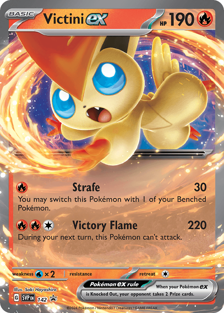 Victini ex Scarlet & Violet Black Star Promos
