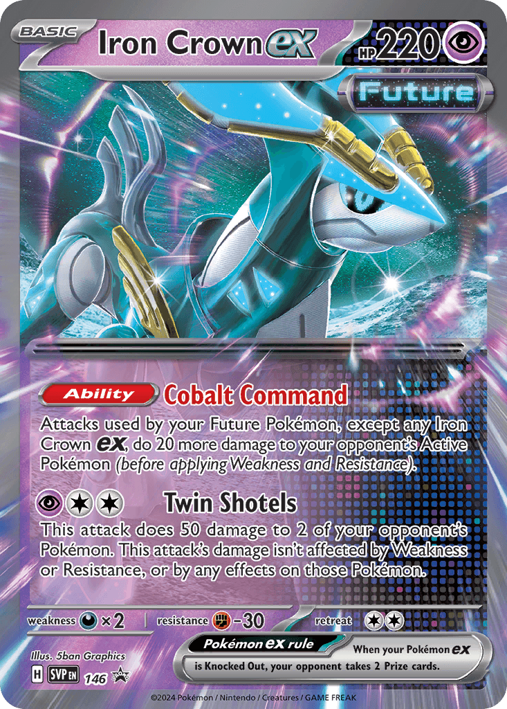 Iron Crown ex Scarlet & Violet Black Star Promos