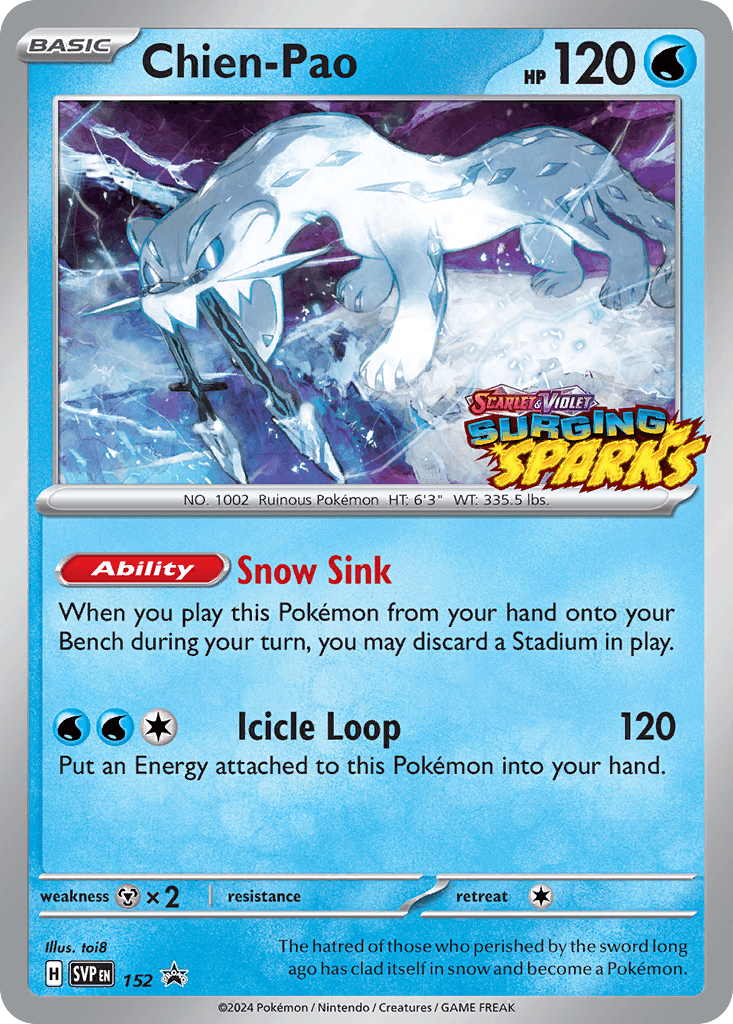 Chien-Pao Scarlet & Violet Black Star Promos