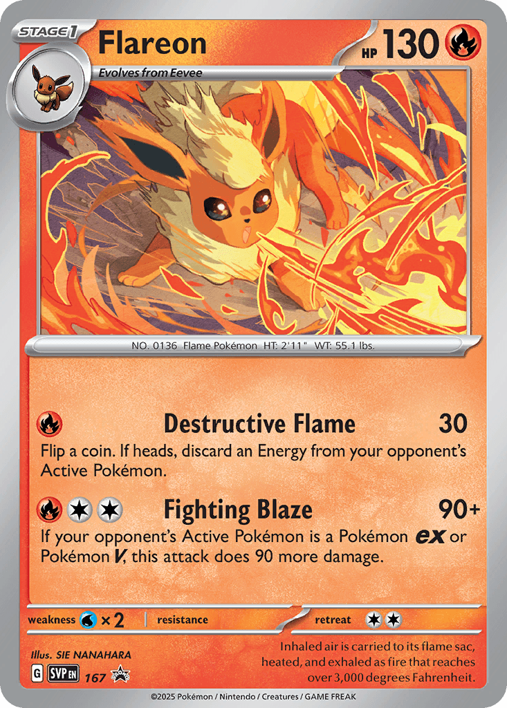 Flareon Scarlet & Violet Black Star Promos