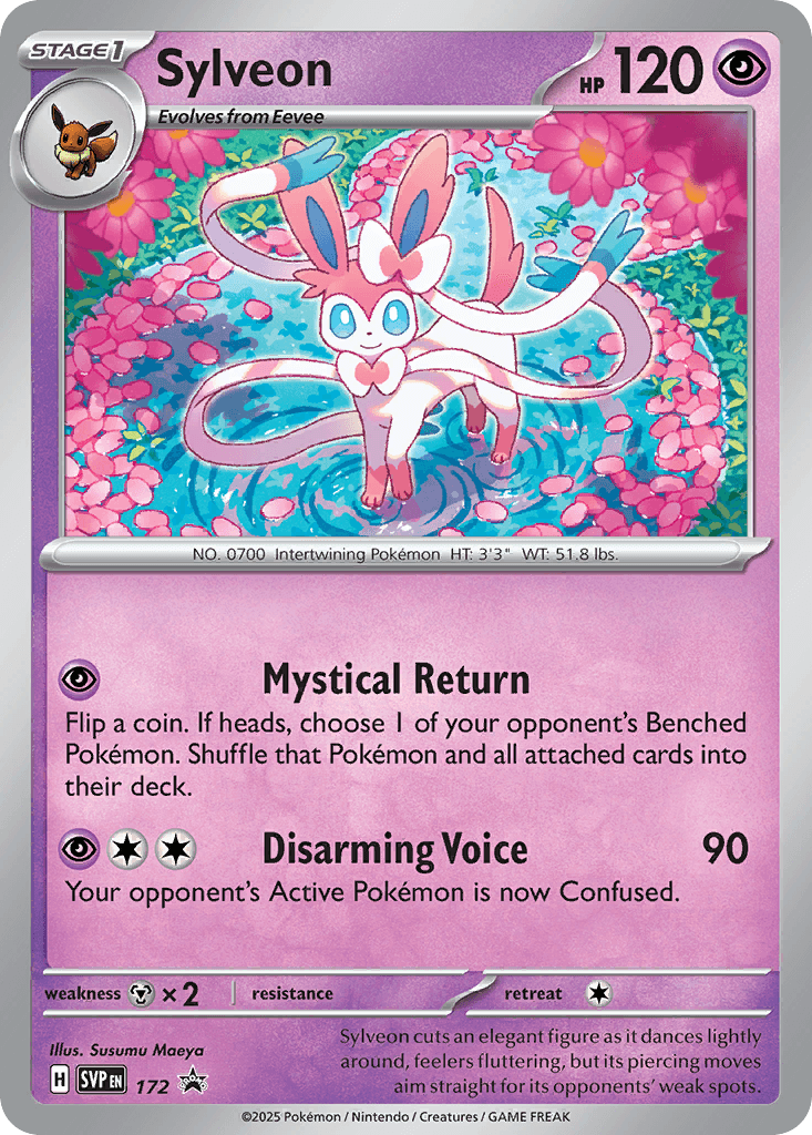 Sylveon Scarlet & Violet Black Star Promos