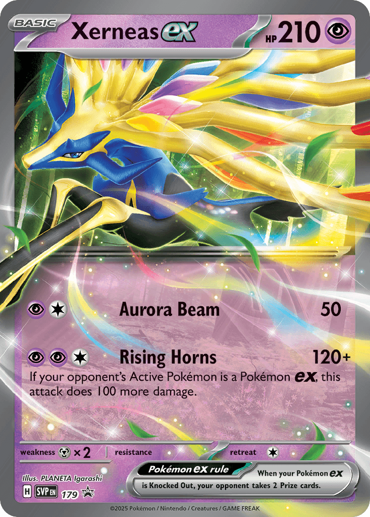 Xerneas ex Scarlet & Violet Black Star Promos
