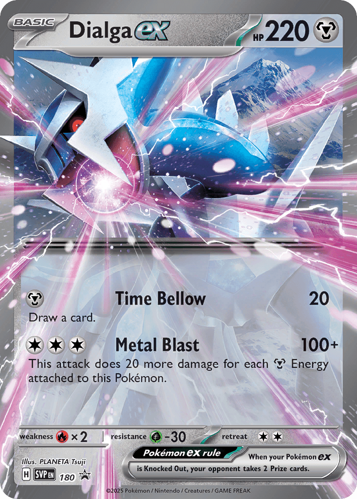 Dialga ex Scarlet & Violet Black Star Promos