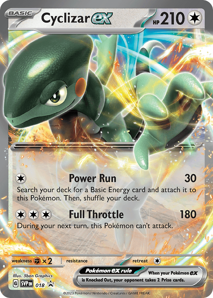 Cyclizar ex Scarlet & Violet Black Star Promos