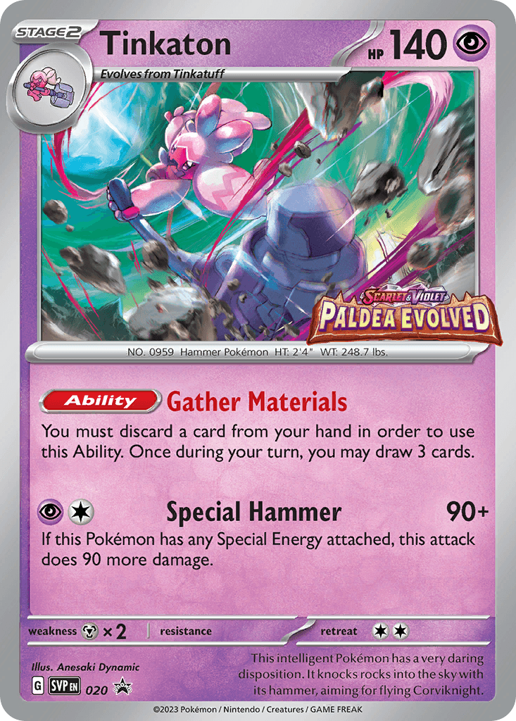 Tinkaton Scarlet & Violet Black Star Promos