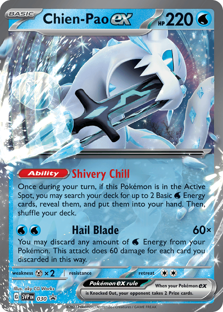 Chien-Pao ex Scarlet & Violet Black Star Promos