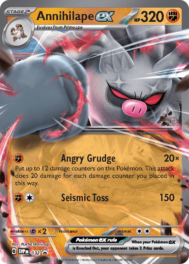 Annihilape ex Scarlet & Violet Black Star Promos