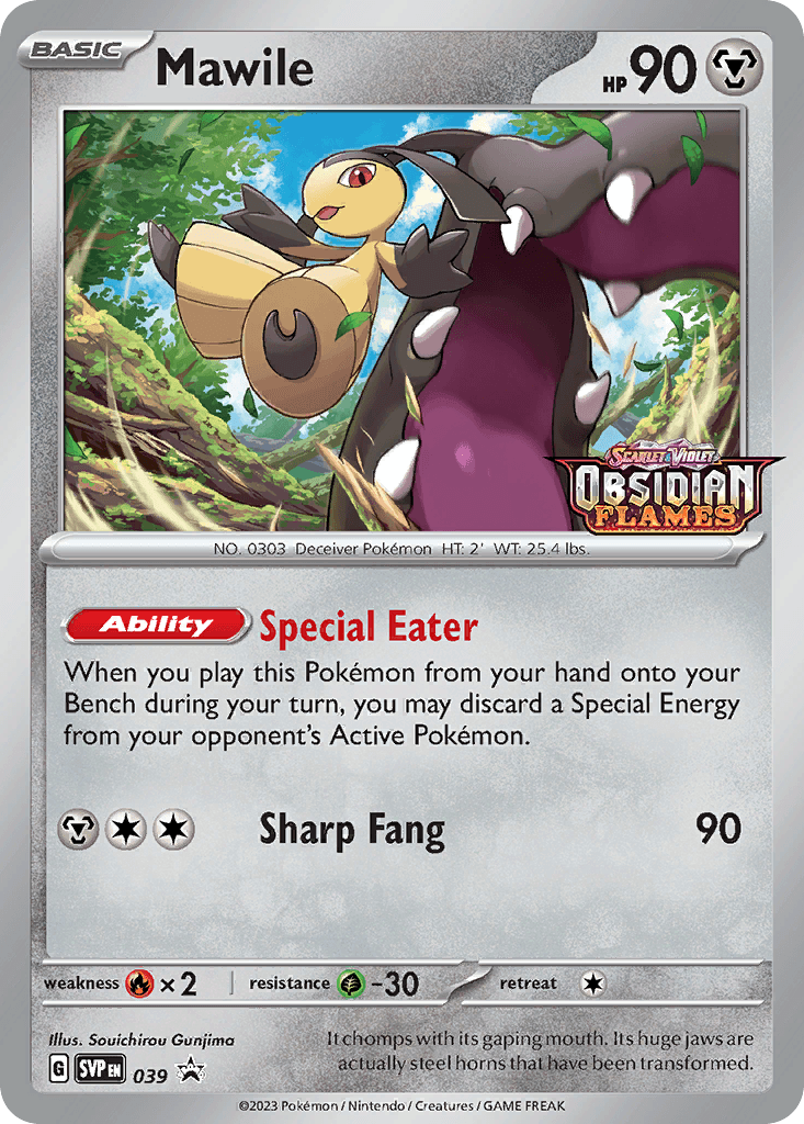 Mawile Scarlet & Violet Black Star Promos