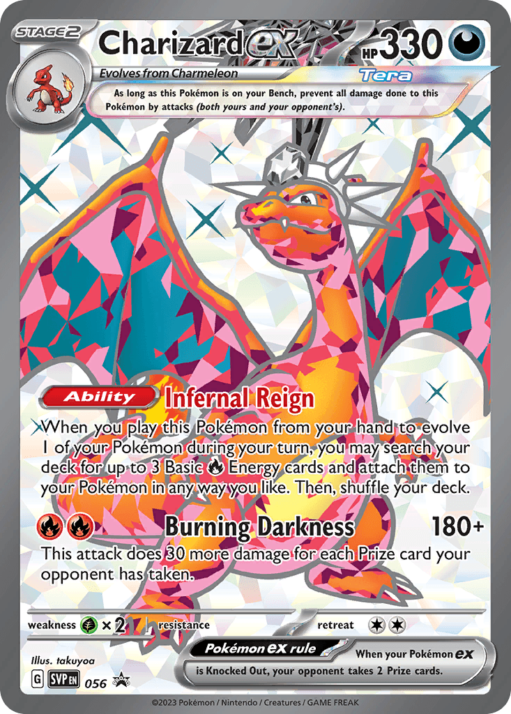 Charizard ex Scarlet & Violet Black Star Promos