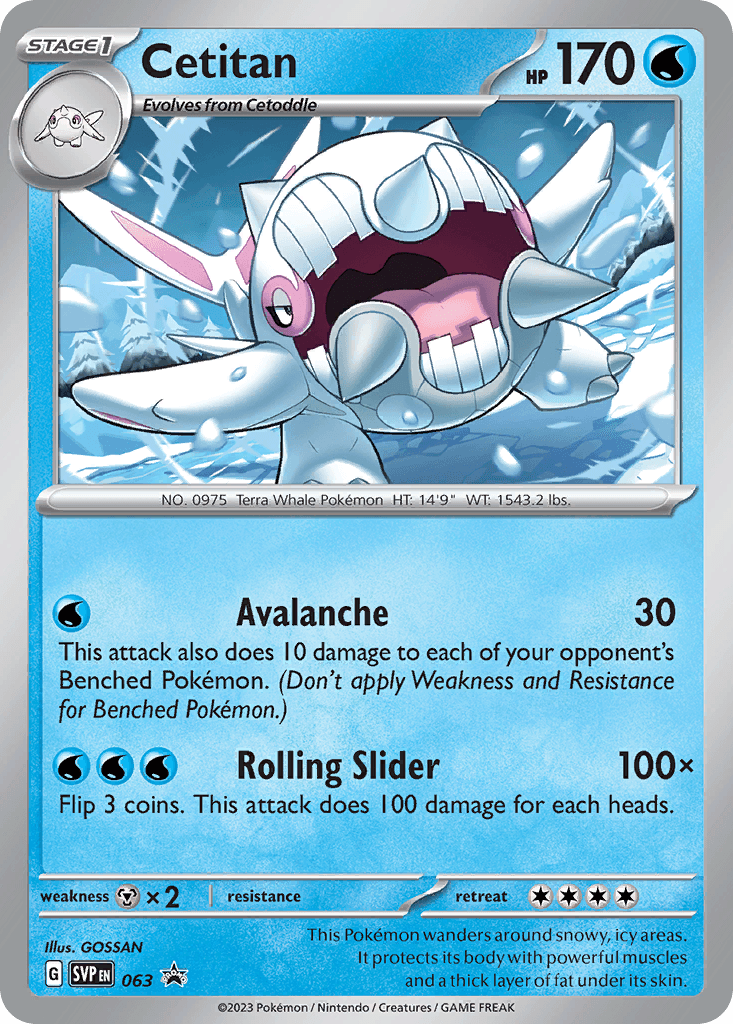 Cetitan Scarlet & Violet Black Star Promos