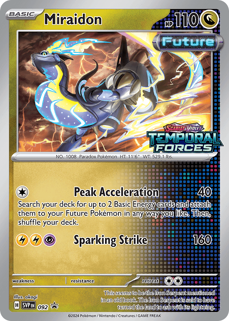 Miraidon Scarlet & Violet Black Star Promos