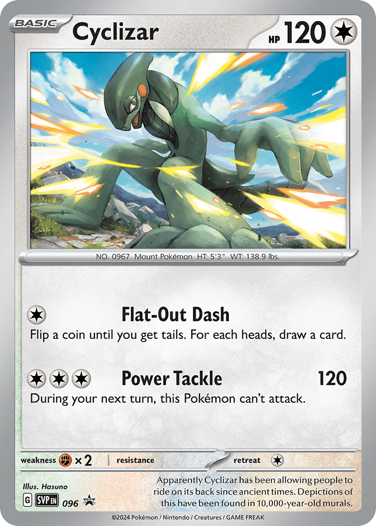 Cyclizar Scarlet & Violet Black Star Promos