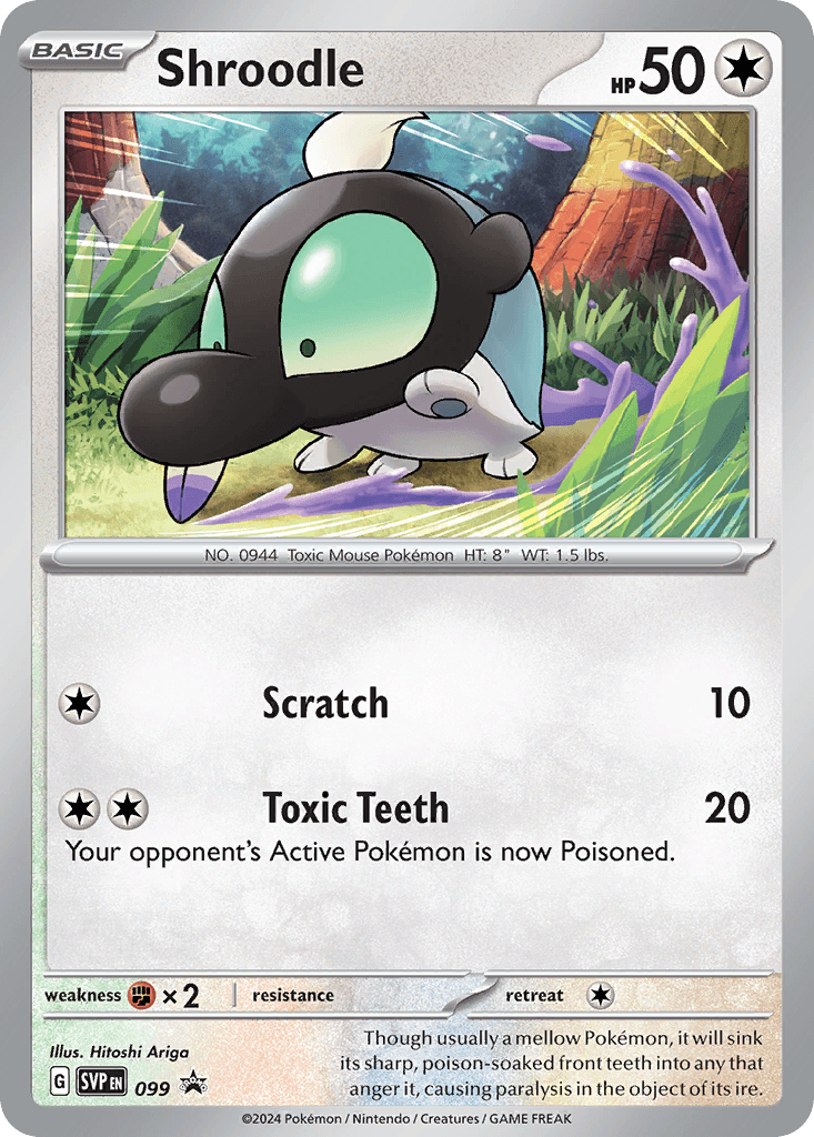 Shroodle Scarlet & Violet Black Star Promos