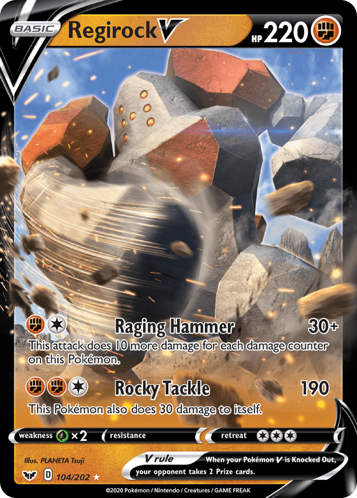Regirock V Sword & Shield