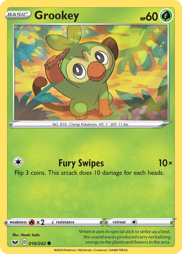 Grookey Sword & Shield