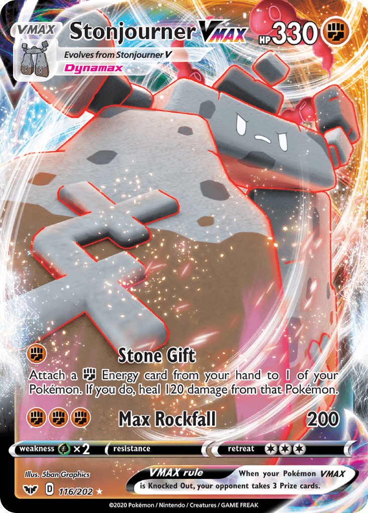 Stonjourner VMAX Sword & Shield