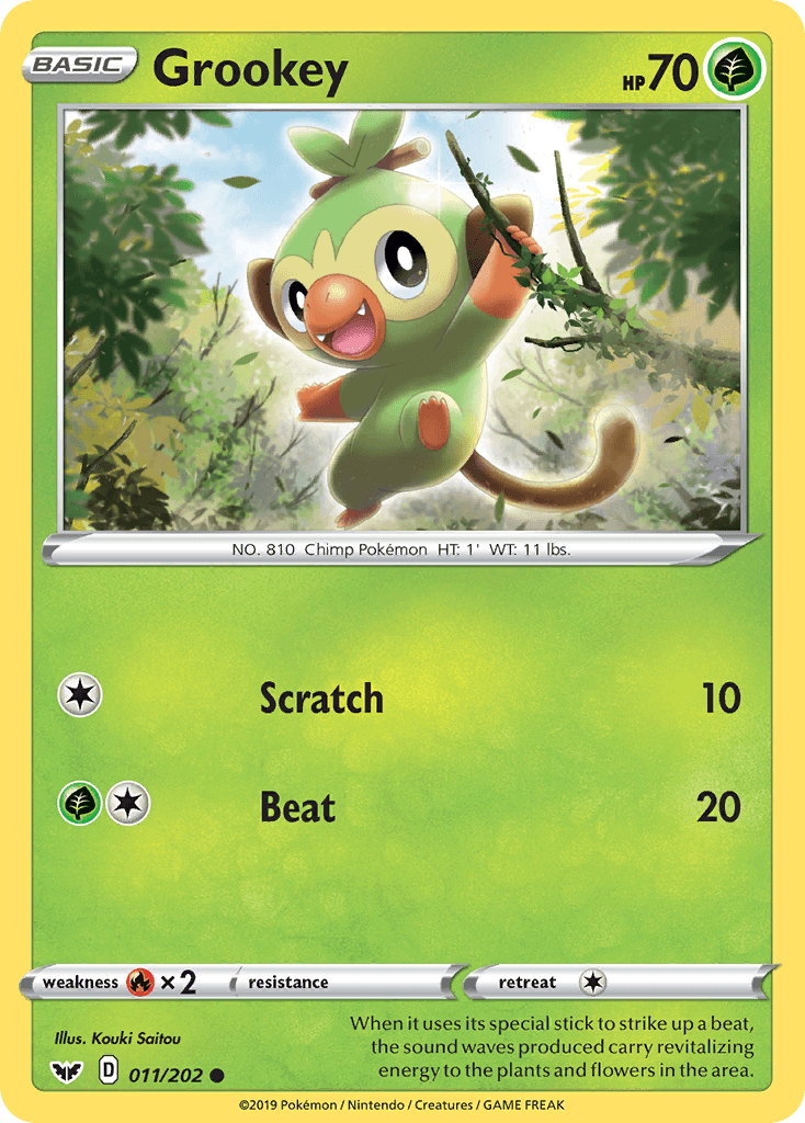 Grookey Sword & Shield