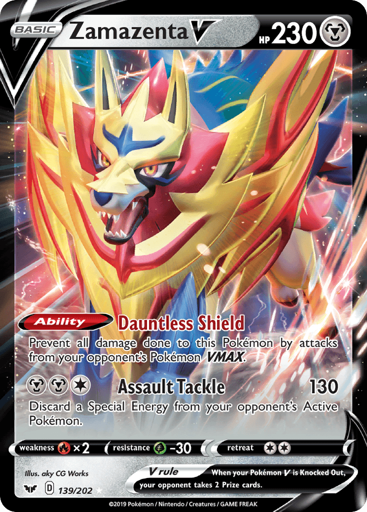 Zamazenta V Sword & Shield