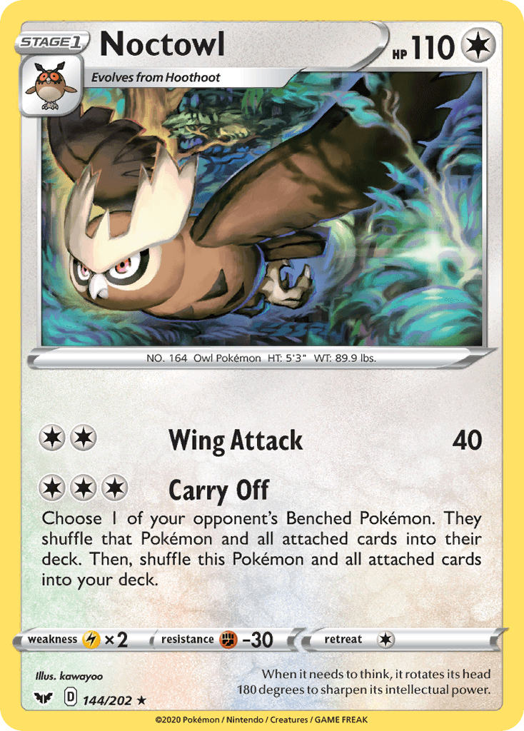 Noctowl Sword & Shield