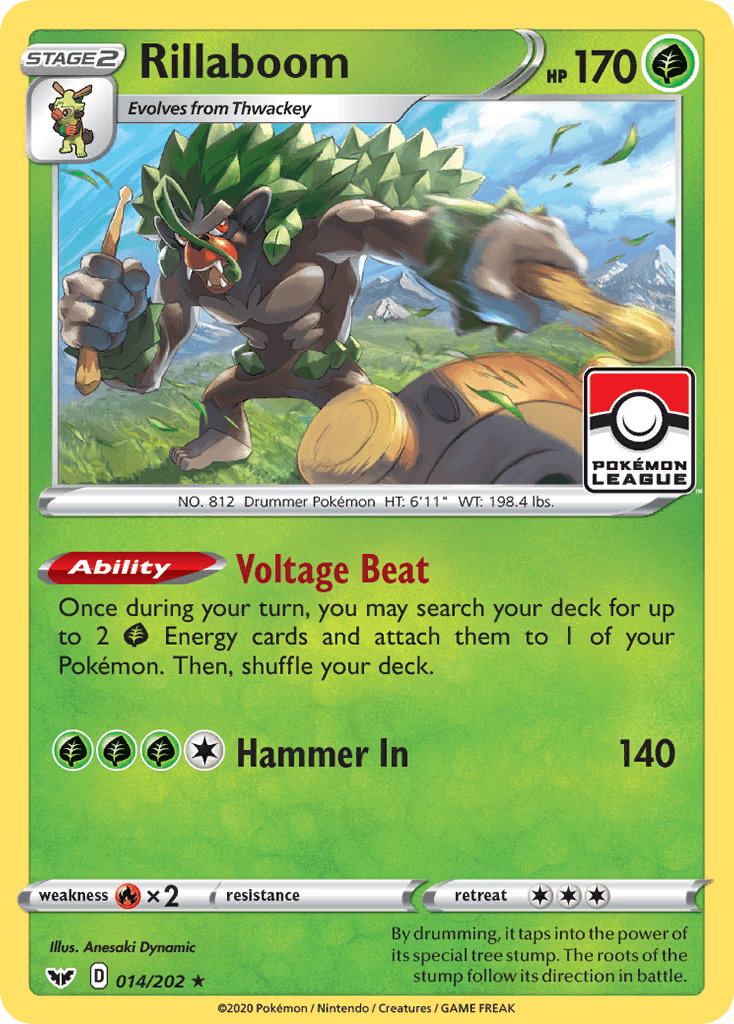 Rillaboom Sword & Shield