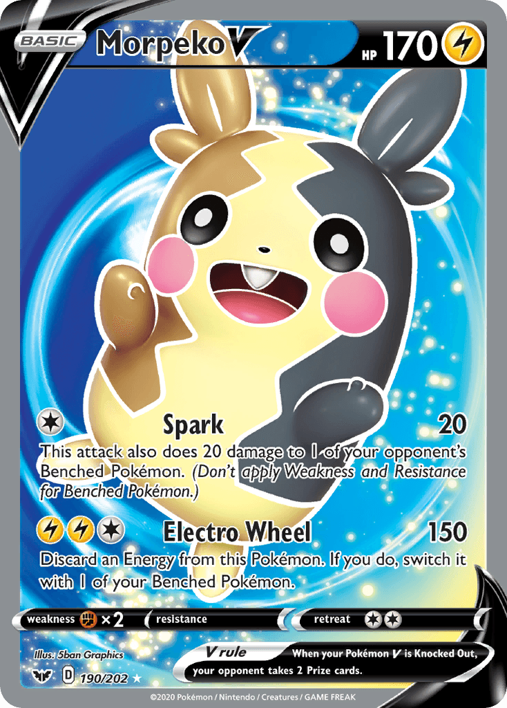 Morpeko V Sword & Shield