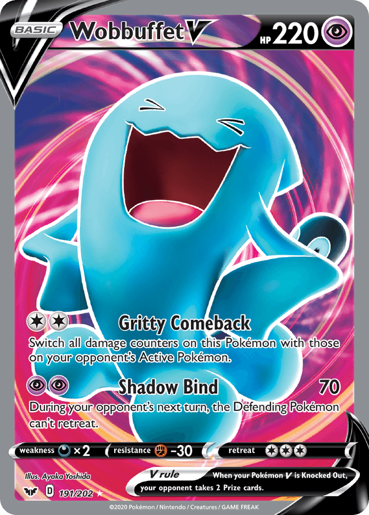 Wobbuffet V Sword & Shield