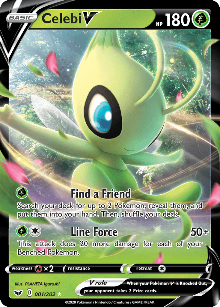 Celebi V Sword & Shield