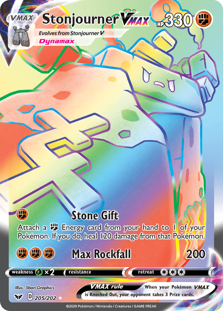 Stonjourner VMAX Sword & Shield