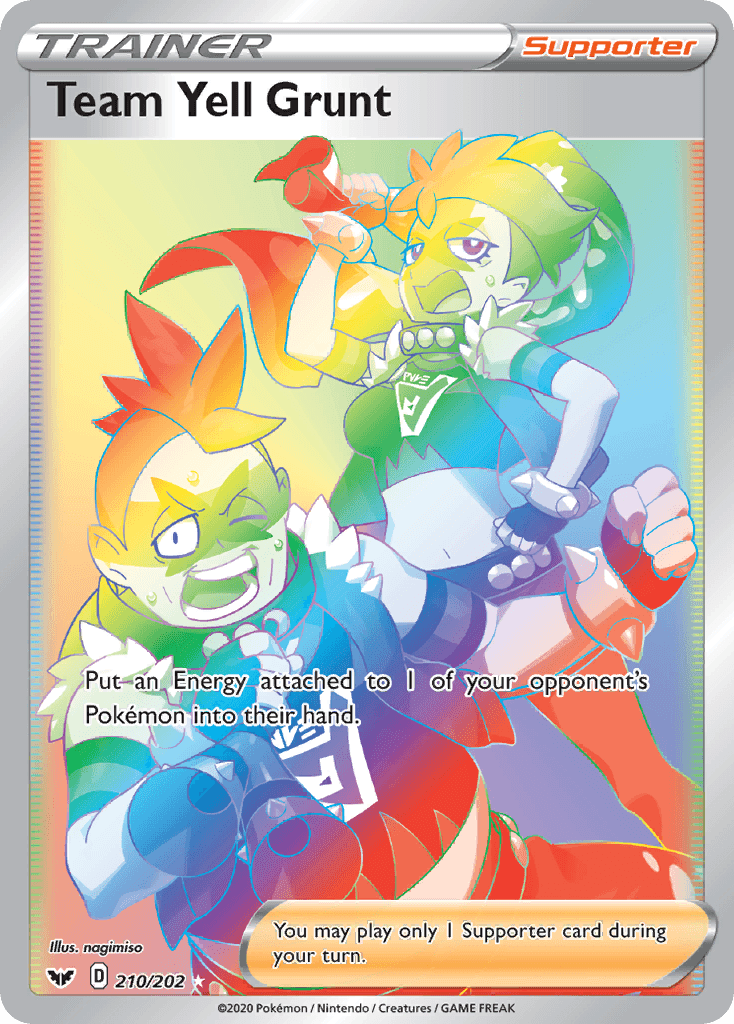 Team Yell Grunt Sword & Shield