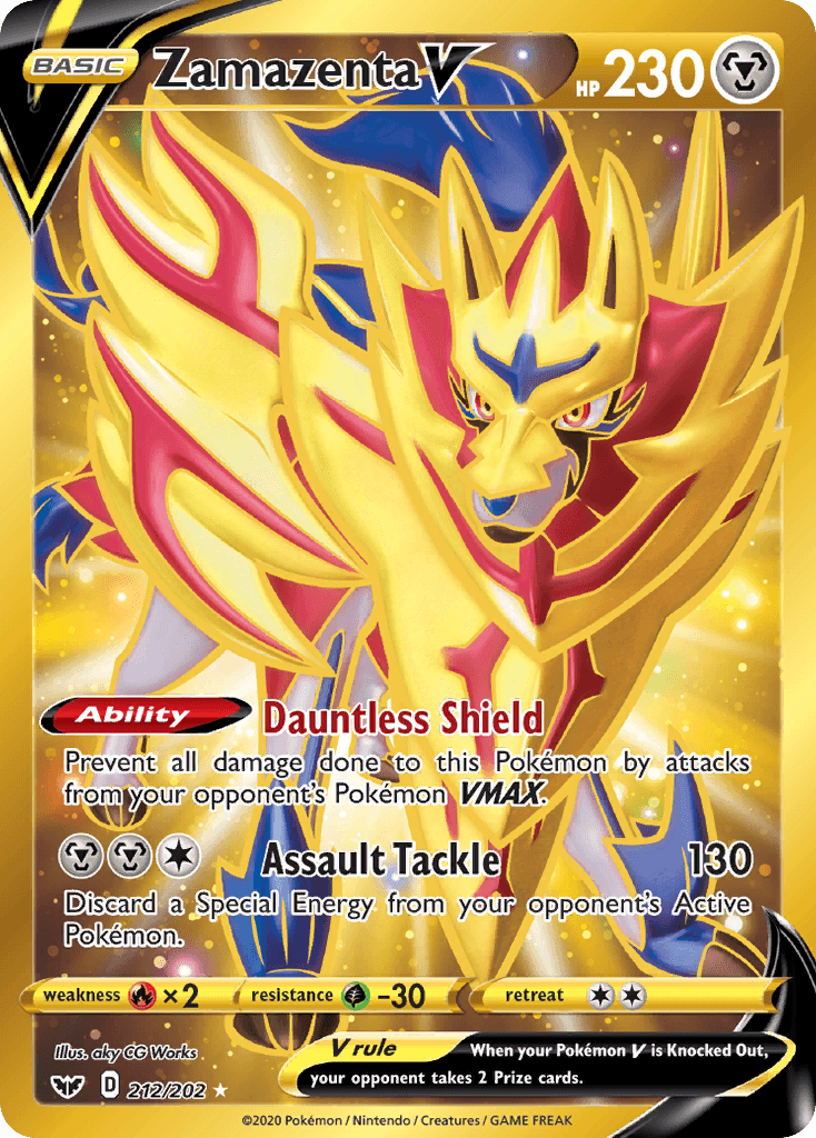 Zamazenta V Sword & Shield