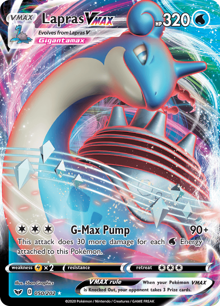 Lapras VMAX Sword & Shield