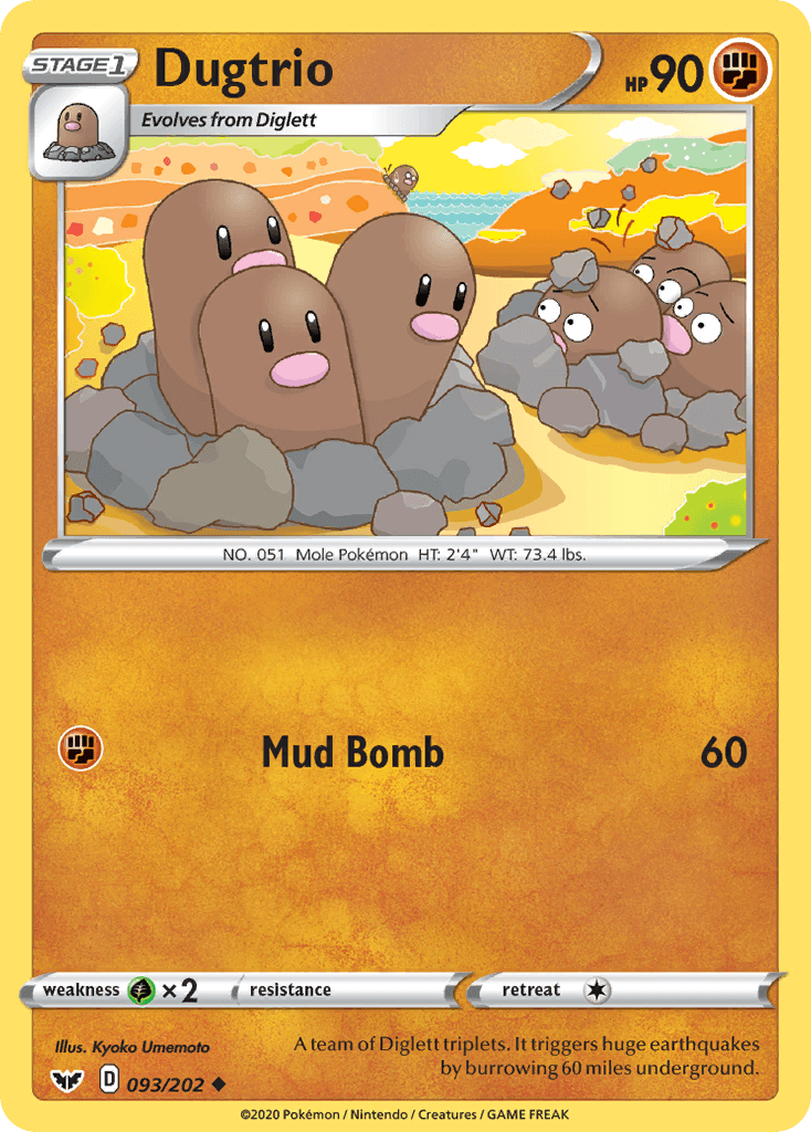Dugtrio Sword & Shield