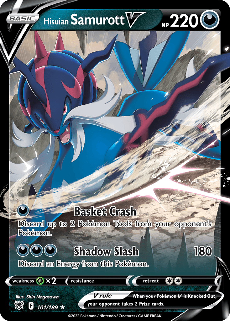 Hisuian Samurott V Astral Radiance