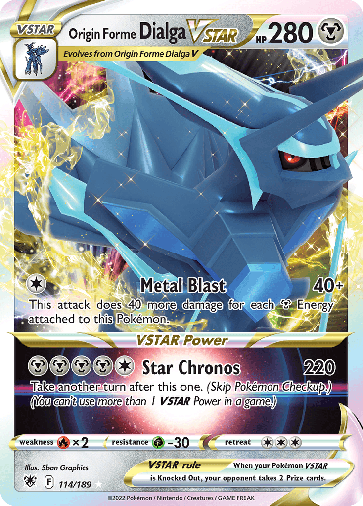 Origin Forme Dialga VSTAR Astral Radiance
