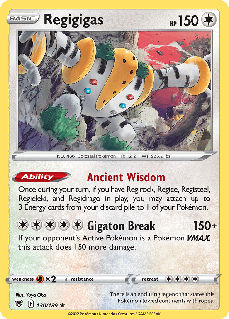 Regigigas Astral Radiance