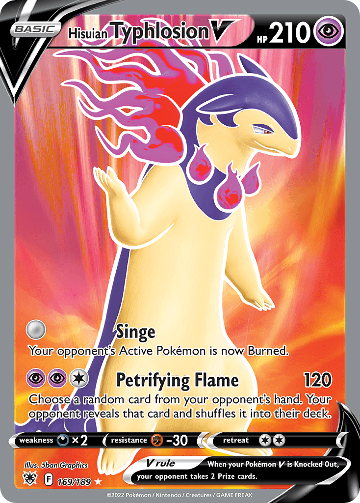 Hisuian Typhlosion V Astral Radiance
